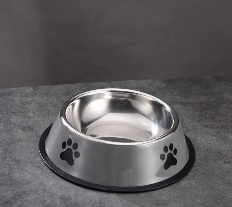 Steel Cat Bowl