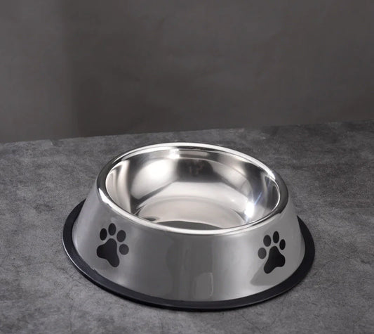 Steel Cat Bowl