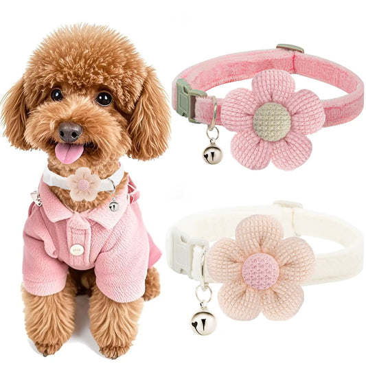 Flower Dog Collar