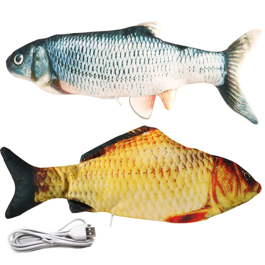 Flopping Fish Electric Moving Dog Fish Toy