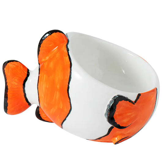 Ceramic Fish Cat Bowl