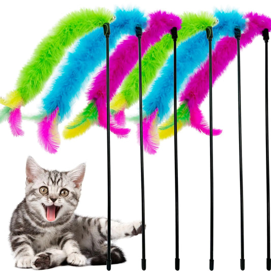 Cat Feather Wand